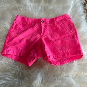 Lilly Pulitzer Vibrant Pink Women's Bermudas